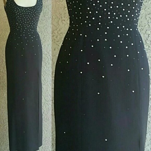 Vintage Crystal Gown Size 4